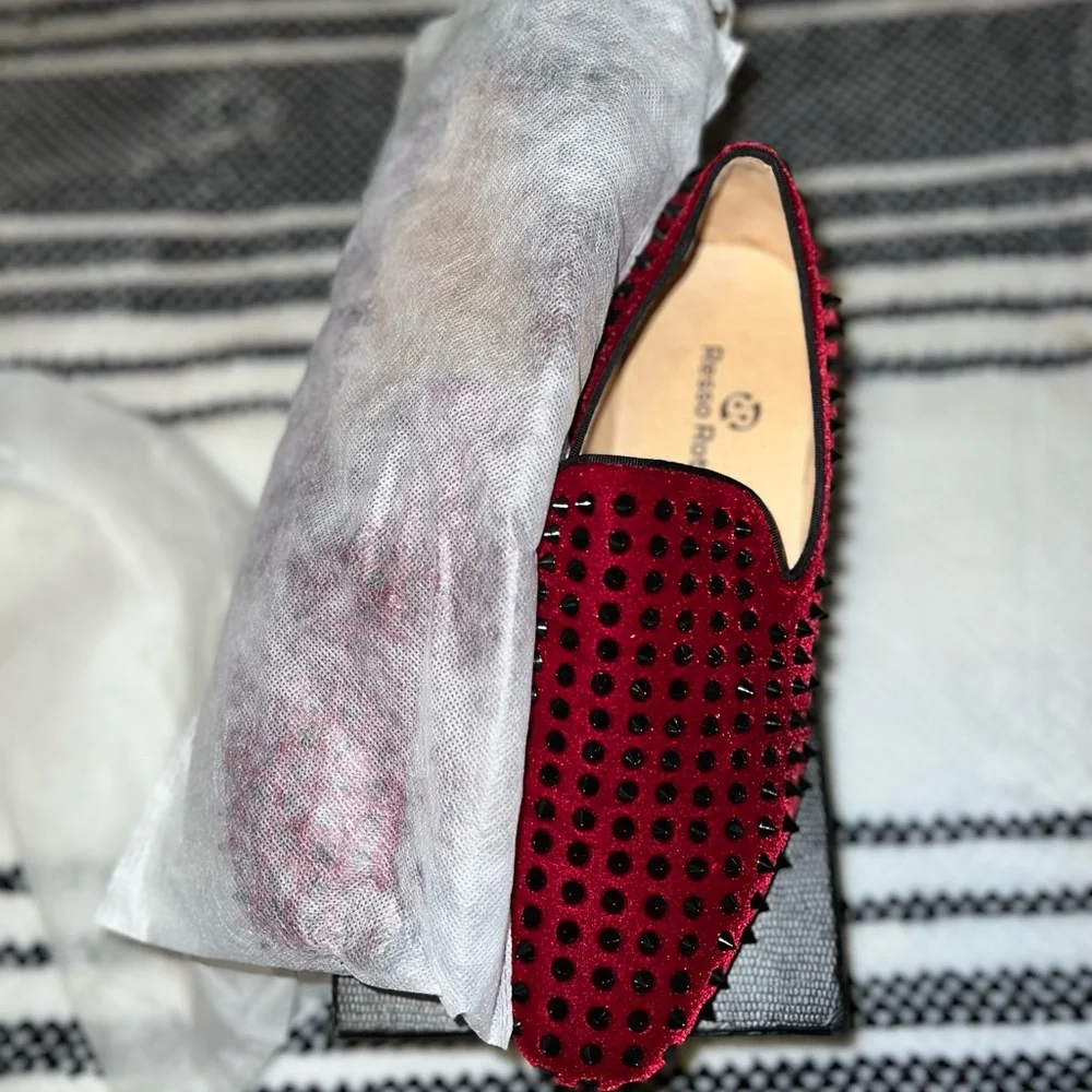 Resso Roth men’s studded loafer shoe - Picture 6 of 6